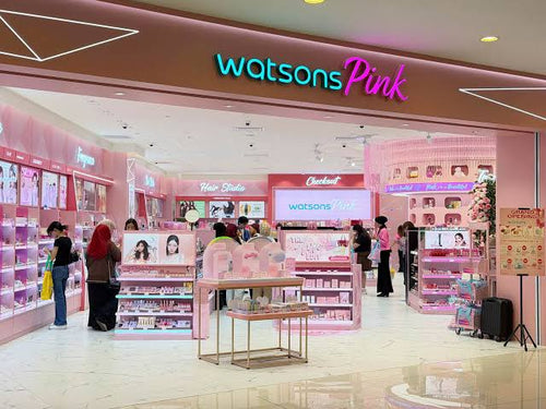 Queensbay Mall Pink Store